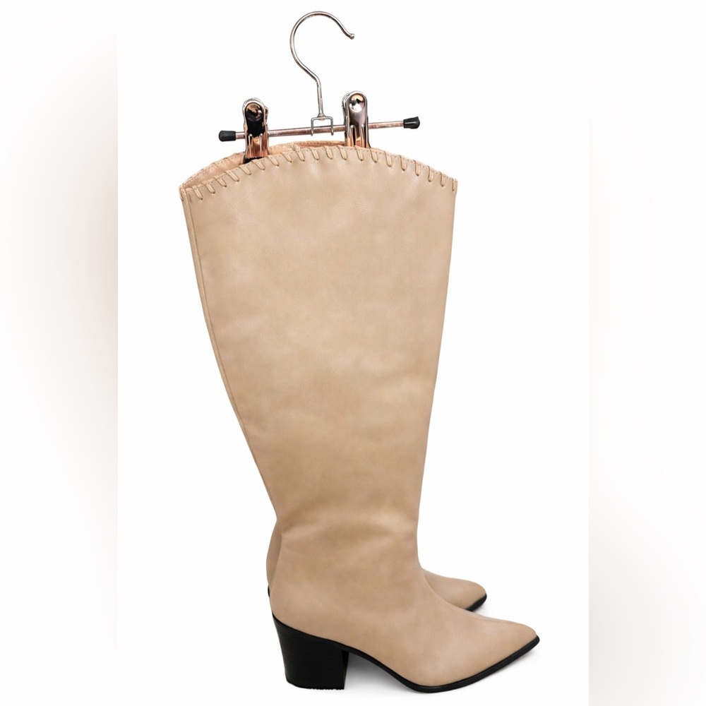 Journee Collection Women's Over the Knee Tan Boots
